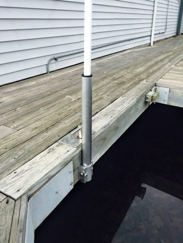 Dock Mount Kit For 135′ And 19′ Poles Dori Pole